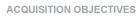 Acquisition Objectives
